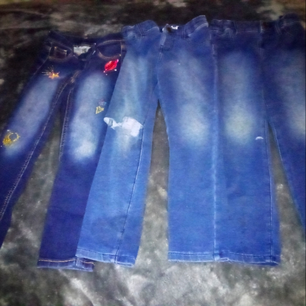 Little girl size 6 jeans bundle
